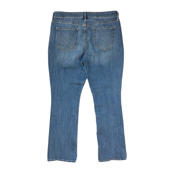 Old Navy Jeans Women's Size 14 LONG Curvy Mid-Rise Medium Wash Stretch - Picture 2 of 8